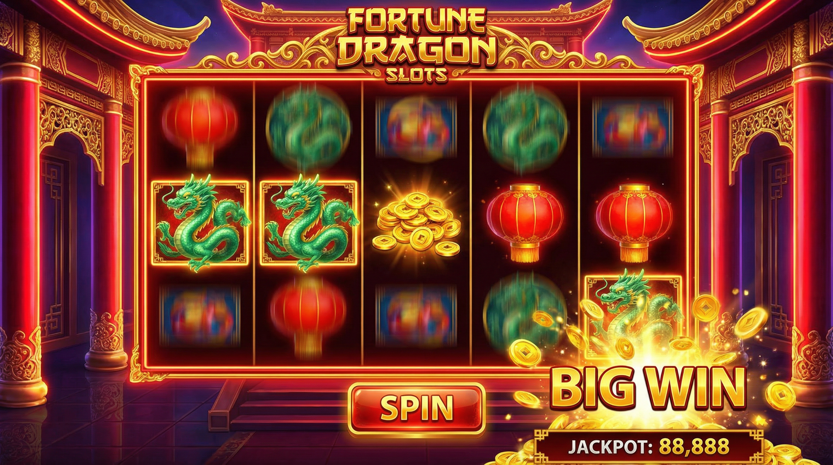 大发棋牌老虎机游戏界面展示